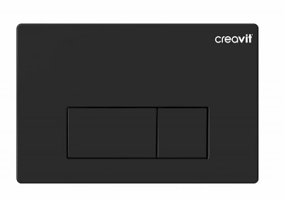 Кнопка для инсталляции Creavit ARC GP8002.01 черная матовая