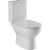 Унитаз напольный Aquanet Ray 326011 безободковый, с бачком, с крышкой микролифт, слив торнадо