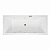 Ванна акриловая EXCELLENT Heaven Slim LINE WAEX.HEV18S.LINE.GL 180x80 белая с гидромассажем