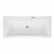 Ванна акриловая EXCELLENT Heaven Slim LINE WAEX.HEV18S.LINE.GL 180x80 белая с гидромассажем