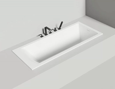 Ванна Salini Cascata KIT S-Sense 104313GRF 170x75 белая/полностью RAL глянцевая