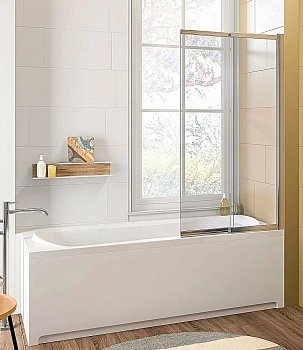 Шторка для ванны Good Door SCREEN SLR-100-C-CH