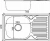 Кухонная мойка Mixline ML 42х76 535614 сталь Кухонная мойка Mixline ML 42х76 535614 сталь