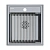 Кухонная мойка Paulmark STEPIA 45 + ролл-мат STEP PM114651-GRM+R375-BS серый металлик