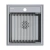 Кухонная мойка Paulmark STEPIA 45 + ролл-мат STEP PM114651-GRM+R375-BS серый металлик