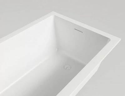 Ванна Salini Cascata KIT S-Stone 104523MRF 180x80 белая/полностью RAL матовая