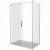 Душевой уголок Good Door Altair WTW+SP 140х100 стекло прозрачное/профиль хром