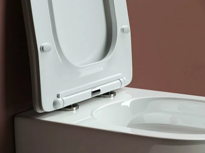 Унитаз подвесной Ceramica Nova Forma Rimless CN3009_1002B безободковый, с крышкой микролифт, с инсталляцией и черной матовой кнопкой