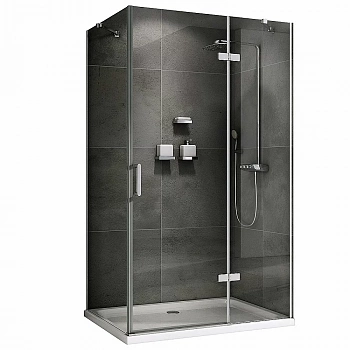 Душевой уголок ABBER Zart AG08100-S71 100x70 стекло прозрачное/профиль хром