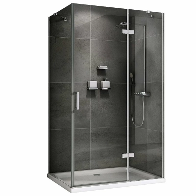 Душевой уголок ABBER Zart AG08100-S71 100x70 стекло прозрачное/профиль хром