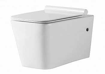 Унитаз подвесной Orange C06-100w с крышкой микролифт