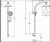 Душевая система Jacob Delafon MOXIE E8079-CP