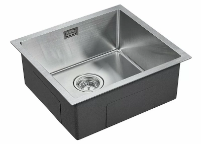 Мойка кухонная Paulmark Weser PM804844-BS Хром