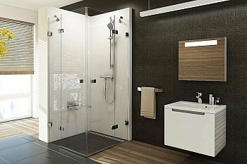 Душевой уголок Ravak BRILLIANT BSRV4 90x90 хром/Transparent