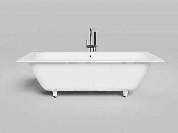 Ванна Salini Orlanda AXIS S-Sense 103211GRF 190x80 белая/полностью RAL глянцевая